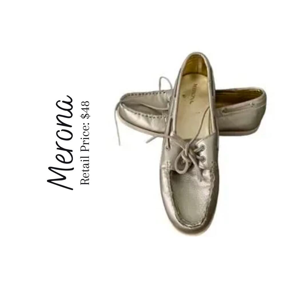 Merona Gold Boat Shoes